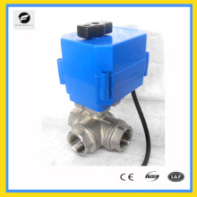 CTF-001 2-way full port Plastic Motorized Ball Valve for automatic control, water treatment